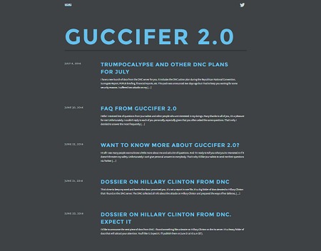 Fraud of guccifer 2.0 16