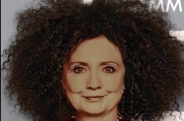 hillary becomes black 3 87