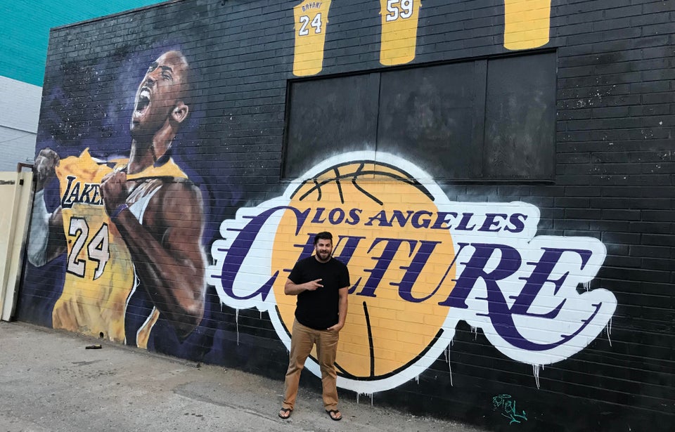 Kobe Mural Los Angeles Journal