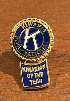 Andrew Chou was award of the Kiwanian of the Year