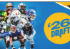 The Chargers 2026 Draft Class; Multiplied Magic 16 photo courtesy of the Los Angeles Chargers